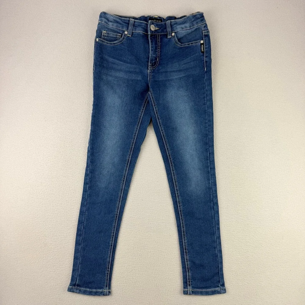 Silver Jeans Co. Denim Skinny Jeans Kids Size 12 Blue Casual Stretch Style 